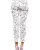 Classic Stretch Trousers With Print. Two Pockets On The Front. Two Thread Pockets On The Back. Regular Waist. Small Slits On The Bottom. Closure With Hooks And Hidden Zip. Slim Fit.