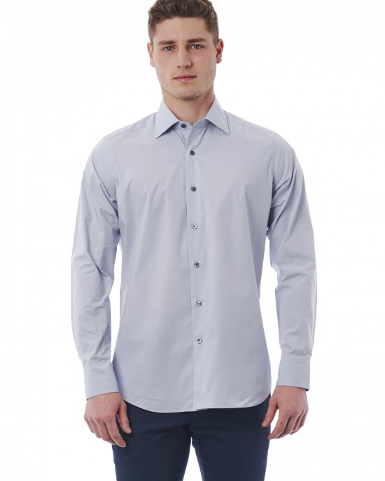 Regular Fit Shirt With Italian Collar