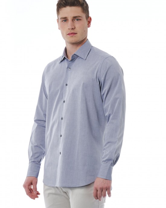 Regular Fit Shirt With Italian Collar