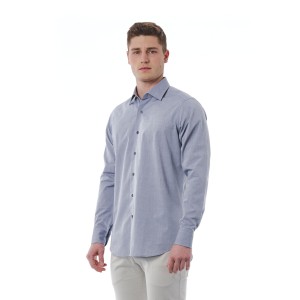 Regular Fit Shirt With Italian Collar