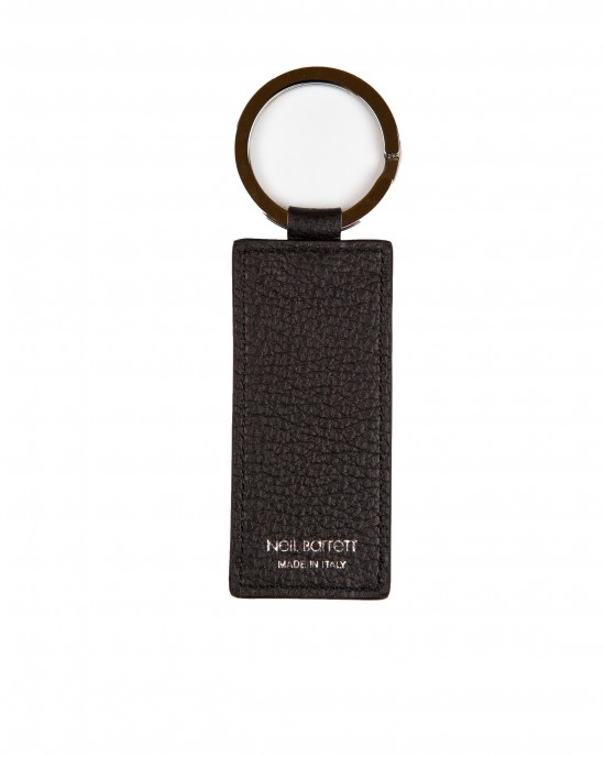 Men's Leather Keychain. 12x3.5x1