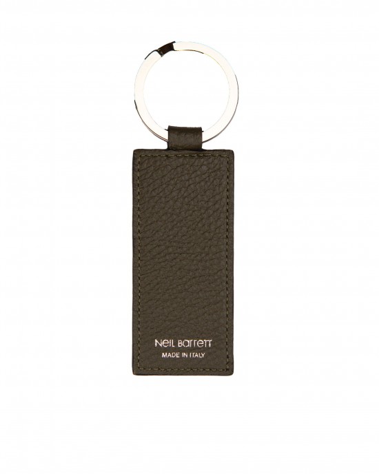 Men's Leather Keychain. 12x3.5x3