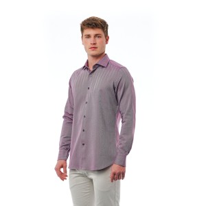 Slim Fit French Collar Shirt