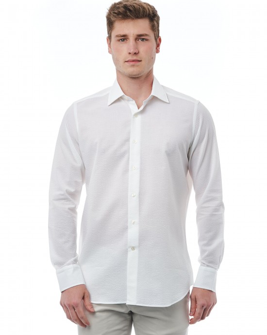 Regular Fit Shirt With Italian Collar