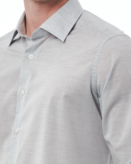 Regular Fit Shirt With Italian Collar