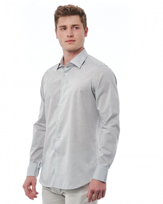 Regular Fit Shirt With Italian Collar