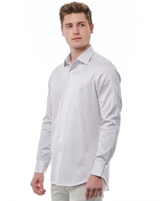 Regular Fit Shirt With Italian Collar