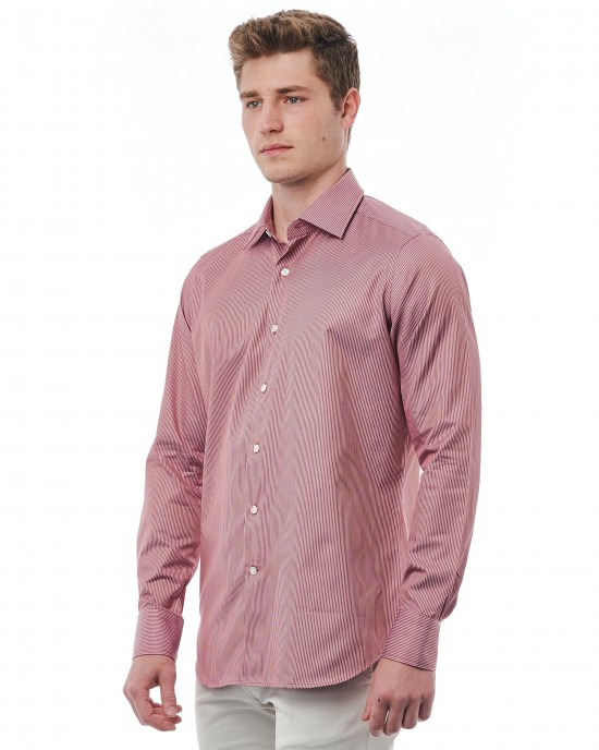 Regular Fit Shirt With Italian Collar