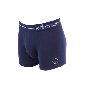 Elastic Bipack Monochrome Boxer With Logo Printed On The Side And Branded Elastic Band