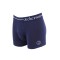 Elastic Bipack Monochrome Boxer With Logo Printed On The Side And Branded Elastic Band