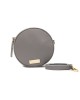 Leather Small Oval Crossbody Bag. Dustbag Included. Visible Logo. Dimensions: 17x17x7 Cm.