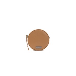 Leather Small Oval Crossbody Bag. Lining With Logo Dp. Dustbag Included. Visible Logo. Dimensions: 17x17x7 Cm.