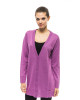 Long Cardigan. Logo With Applications